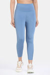 Zelocity Quick Dry Gym Leggings - Coronet Blue — thumbnail 2